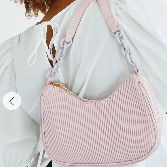 Like Dreams Lavender Pink Shoulder Bag Vegan - Picture 1 of 9